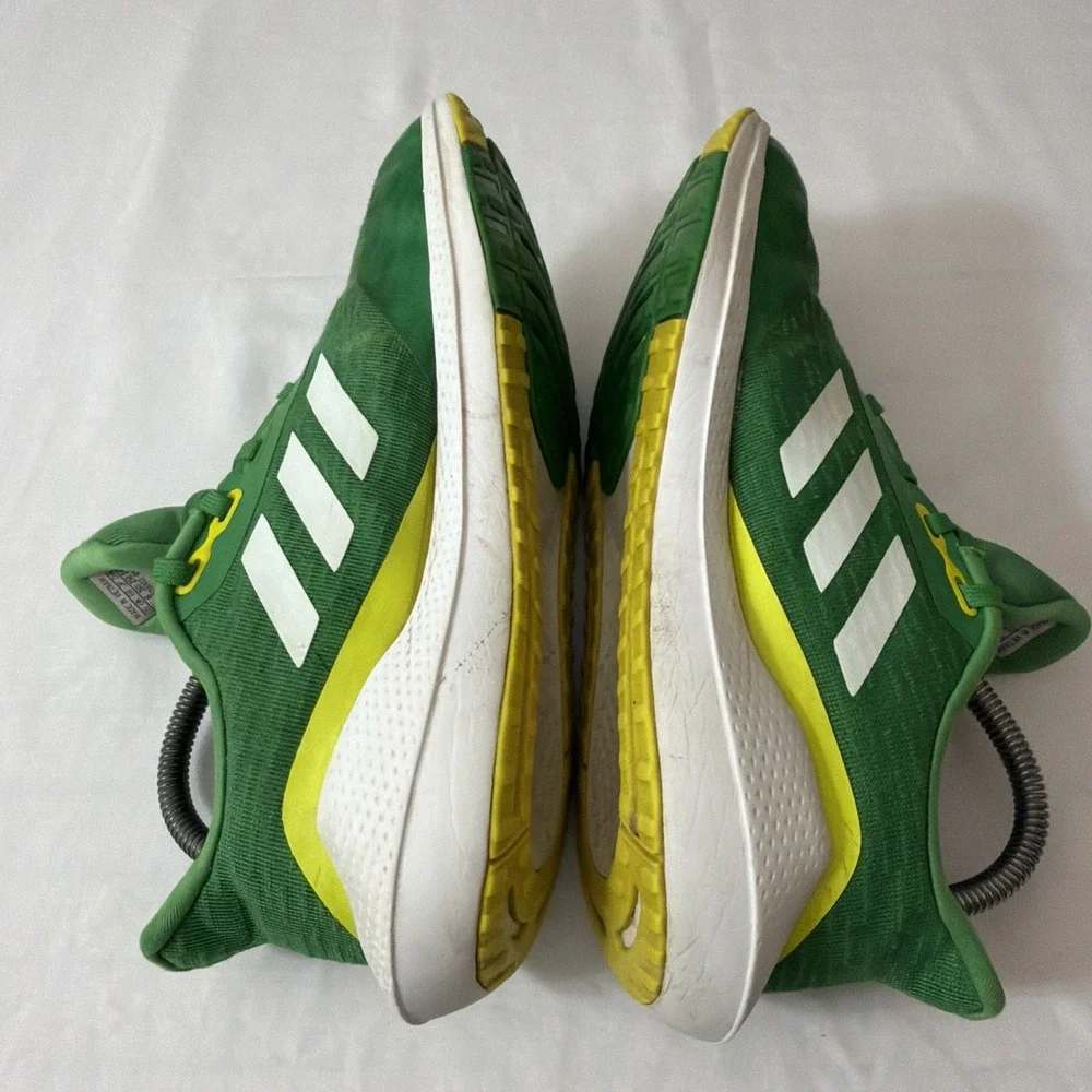 Adidas Bounce Men's Shoes Size 6.5 Vivid Green S29172 Athletic Running Gym Fit‎